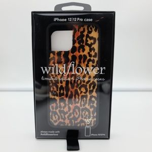 Wildflower Leopard Love iPhone 12/12 Pro Phone Case